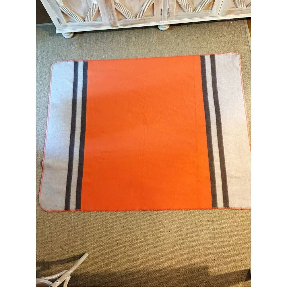 Alicia Adams Alpaca Aspen Blanket Orange Equestrian $795.00
